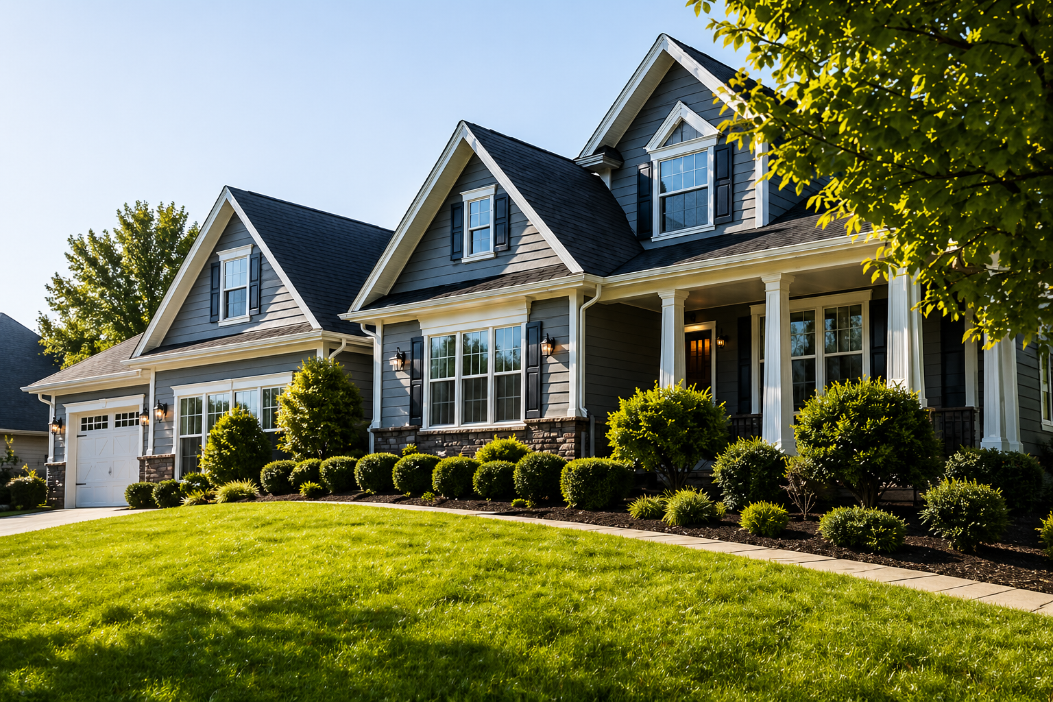 Property exterior for property checkup landing page